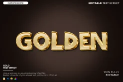 Gold Text Effect Bundle
