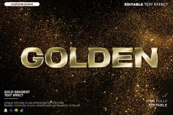 Gold Text Effect Bundle