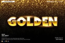 Gold Text Effect Bundle
