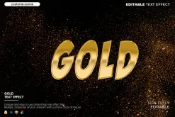 Gold Text Effect Bundle
