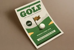 Golf Tournament Event Flyer