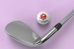 Golf Ball Logo Mockup - 6 views