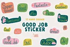 Good Job Sticker