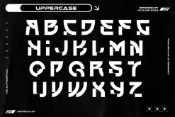 Goretax - Tech Display Font