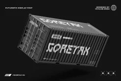 Goretax - Tech Display Font