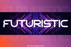 Gostane - Futuristic Tech Font