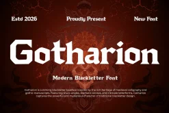Gotharion - Modern Blackletter Font