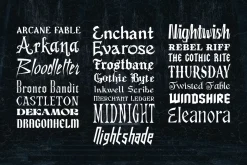 Gothic Font Bundle