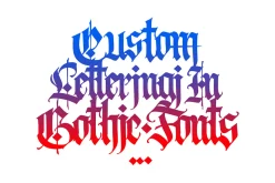 Gothic letters - 10
