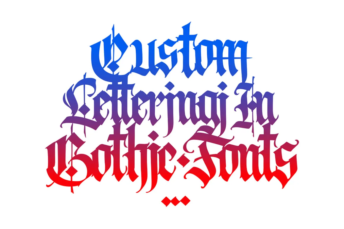 Gothic letters - 10