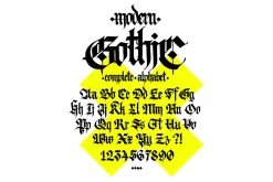 Gothic letters - 10