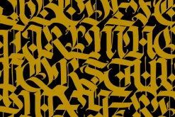 Gothic letters - 10