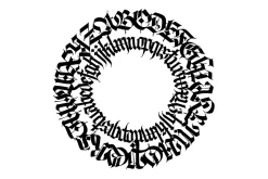 Gothic letters - 10