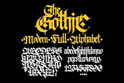 Gothic letters - 10