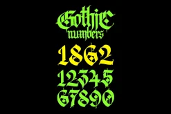 Gothic letters - 10