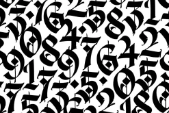 Gothic letters - 10