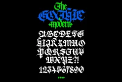 Gothic letters - 10