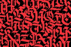 Gothic letters - 10