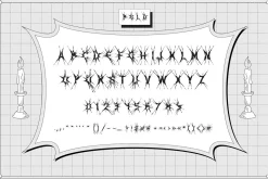 GOTH MODE | Dark Y2K Font Family