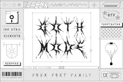 GOTH MODE | Dark Y2K Font Family