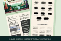 Gouache Shader Brushes | Illustrator