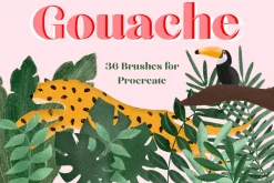Gouache Brushes for Procreate