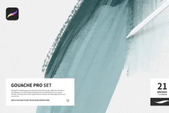 Gouache Pro Set for Procreate