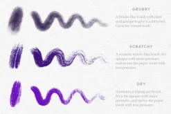 Gouache Set – Procreate Brushes