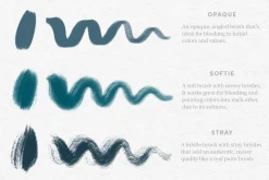 Gouache Set – Procreate Brushes
