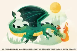 Gouache Shader Brushes | Procreate