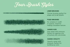 Gouache Shader Brushes | Procreate