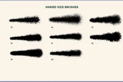 Gouache Shader Brushes | Procreate