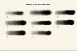 Gouache Shader Brushes | Procreate