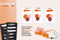 Gouache Studio Box Procreate Brushes
