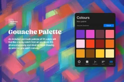 Gouache Zen Affinity Brushes