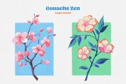 Gouache Zen Affinity Brushes