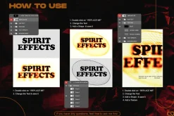 Gradient Blur Text Effect