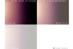 Gradient light leak overlays