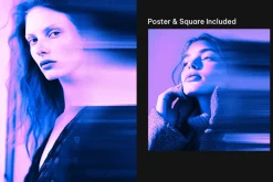 Gradient Motion Photo Effect