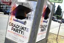 Graduation Party Flyer Template