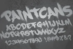 Graffiti Fonts | PaintCans