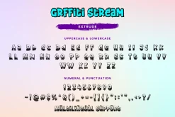 Graffiti Stream Font