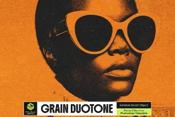 Grain Duotone Photo Effect