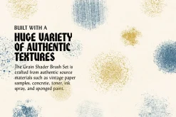 Grain Shader Brushes For Illustrator