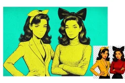 Grainy Halftone Photo Effect