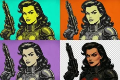 Grainy Halftone Photo Effect