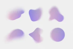 Grainy Mesh Gradient Shape Maker PSD