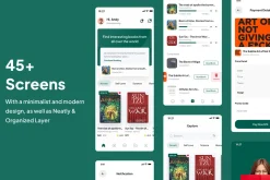 Grambook - Book Store Apps UI Kits