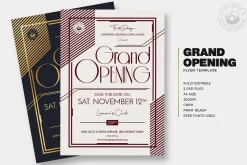 Grand Opening Flyer Template V2