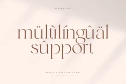 grande - beauty classy serif font